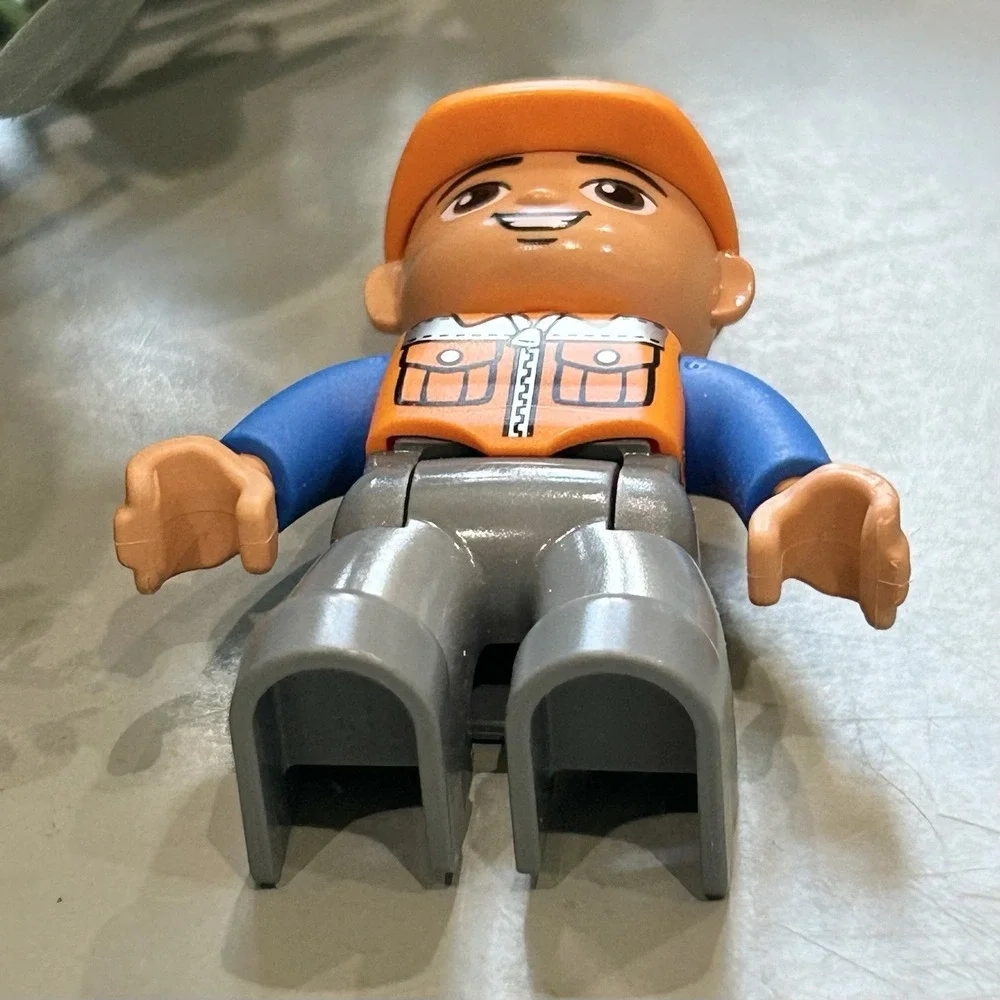 LEGO Duplo Male Construction Worker‎ Figure